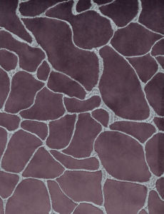 Darwin Heather Moon 427 by Norbar Fabric VELVET 100% POLYESTER CHINA 15 1/4"V 26 3/4"H 58 - Fabric Carolina -
