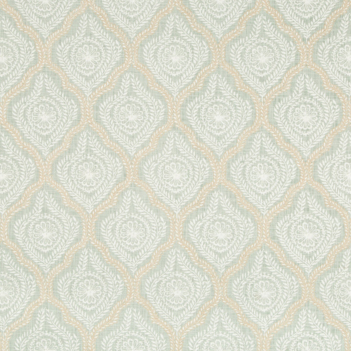 Dattastamp Sea Glass by Kravet Design Fabric Kravet Design Fabric Dattastamp Sea GlassFabric ALEXA HAMPTON MALLORCA COTTON - 100% India </p><p>Repeat: H: 5.7, V: 7.48 53.5 - Fabric Carolina -