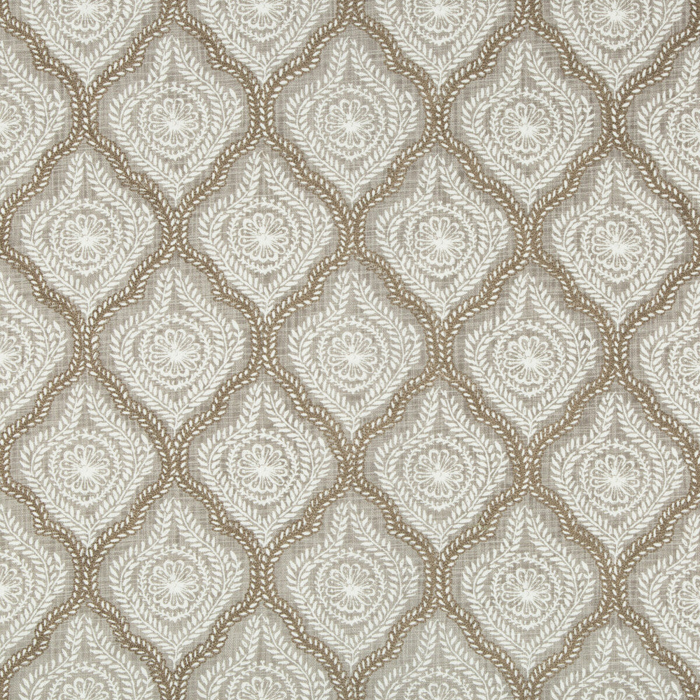 Dattastamp Dusk by Kravet Design Fabric ALEXA HAMPTON MALLORCA COTTON - 100% India - Horizontal: 5.7 and Vertical: 7.48 53.5 - Fabric Carolina -