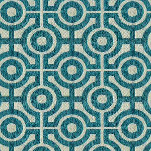 Benevolent 24 Teal by ABBEYSHEA Fabric