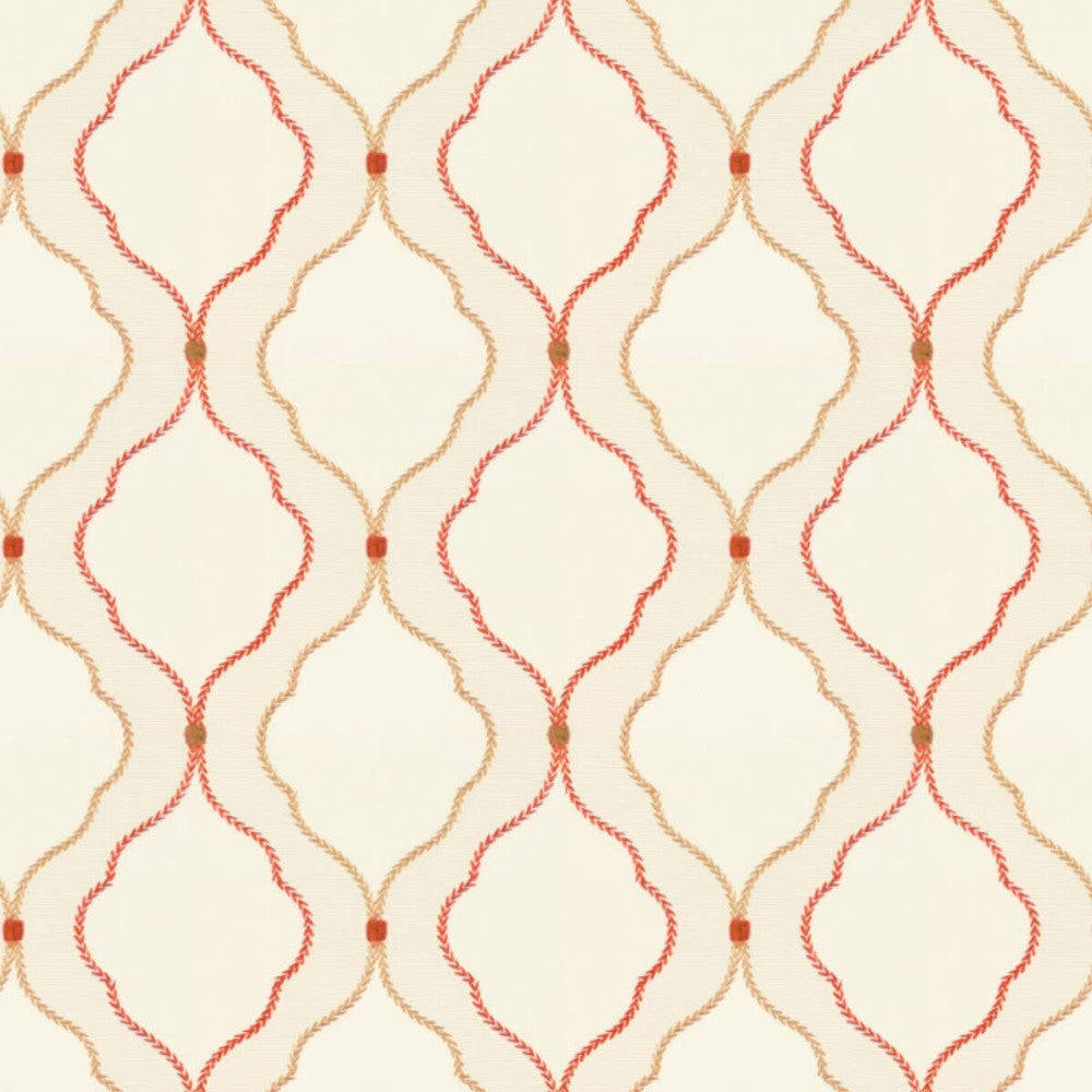 Dazzle 3 Clay by Stout Fabric COMFORTABLE LIVING GINGER/SPICE 59%POL 18%LIN 13%SVI 10%COT INDIA </p><p>Repeat: 9.375 51 in - Fabric Carolina -
