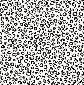 Classic Leopard Black and White by Seabrook Wallpaper