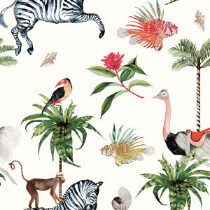 Merry Go Round Cream by Seabrook Wallpaper