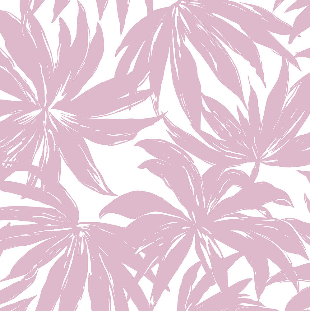 Palma Mauve by Seabrook Wallpaper West Boulevard Collection United States 56 20.87" 20.5" - Fabric Carolina -