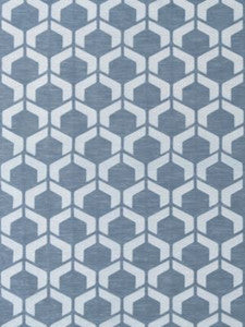 Scalamandre Fabric Craquele Blue Storm