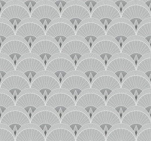 Chrysler Arches Argos Grey by Seabrook Wallpaper