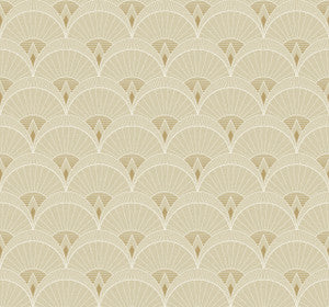 Chrysler Arches Soft Beige by Seabrook Wallpaper
