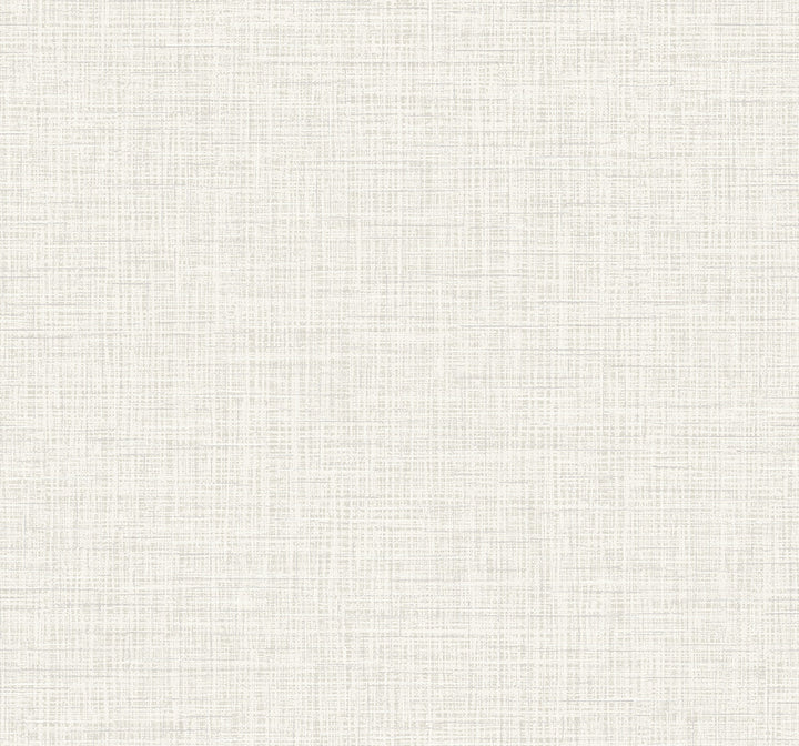Glitter Faux Finish White Linen by Seabrook Wallpaper Deco 2 United States 60.75 0" 27" - Fabric Carolina -