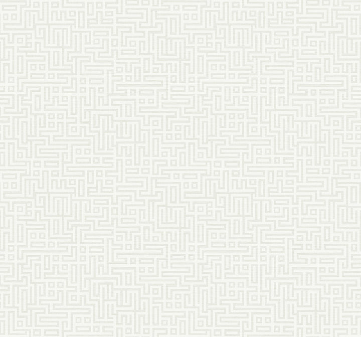 Rockefellar Maze Margalo by Seabrook Wallpaper Deco 2 United States 60.75 12.6" 27" - Fabric Carolina -
