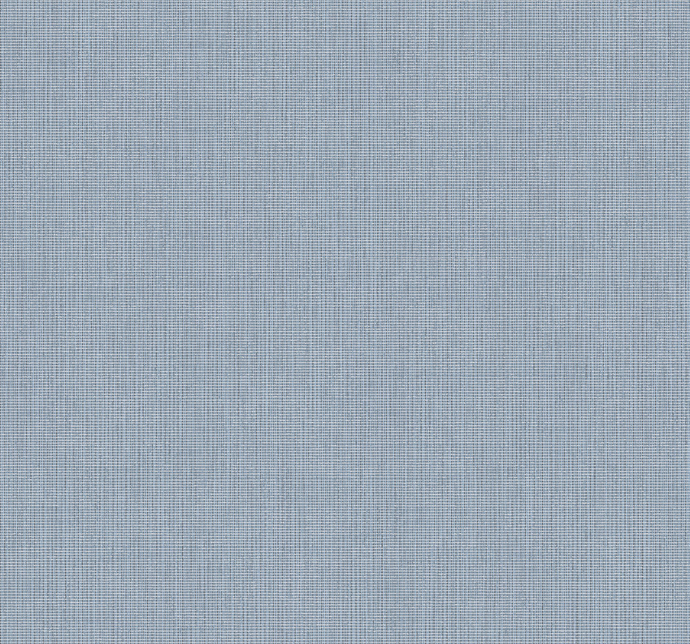 Queens Weave Steel Blue by Seabrook Wallpaper Deco 2 United States 60.75 0" 27" - Fabric Carolina -