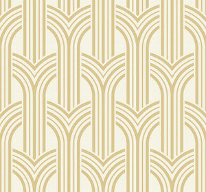 Broadway Arches Golden Nugget by Seabrook Wallpaper