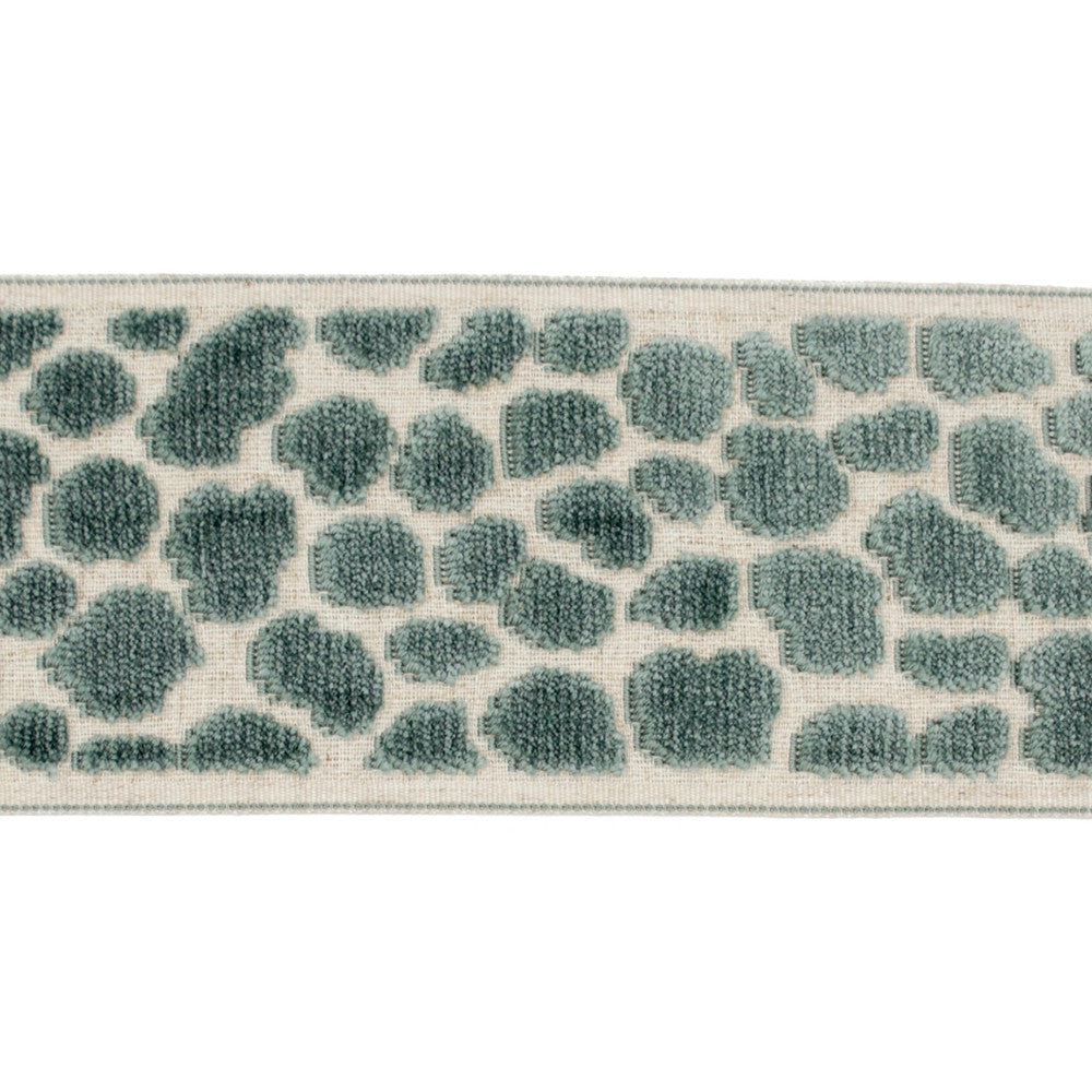 Alpas Teal by Europatex Fabric Alpas 100% Polyester 3.50 inches - Fabric Carolina -