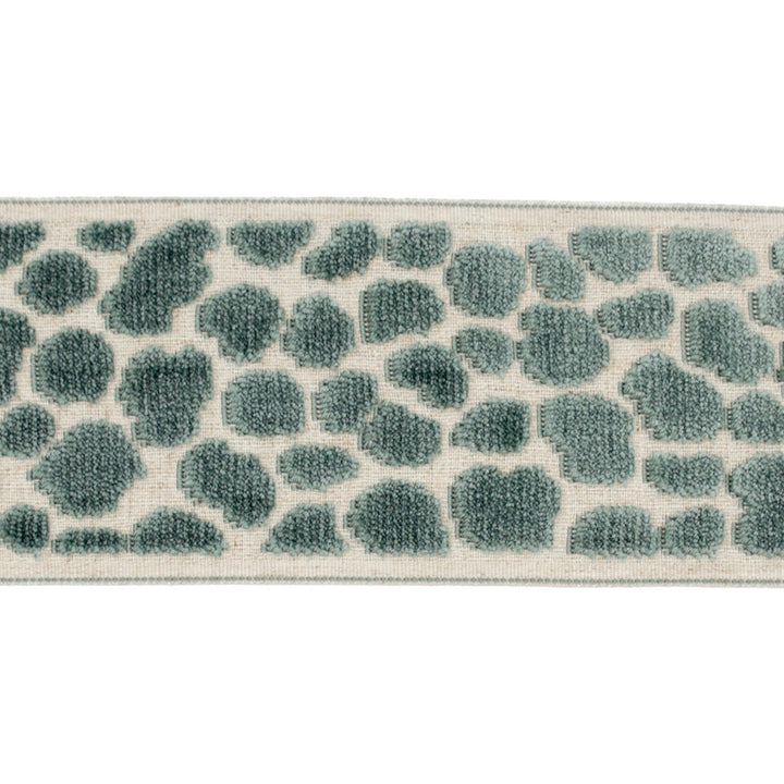 Alpas Teal by Europatex Fabric Alpas 100% Polyester 3.50 inches - Fabric Carolina -