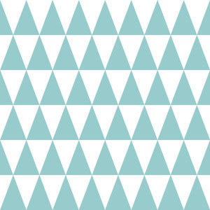 Verdon Aquamarine Geometric Wallpaper by ESTA Home