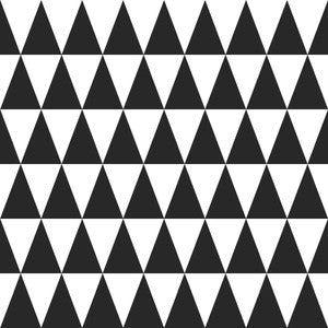 Verdon Black Geometric Wallpaper by ESTA Home