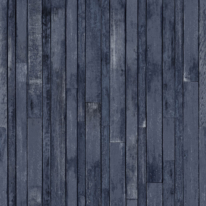 Azelma Navy Wood Wallpaper by ESTA Home Design Department Covers about 56.4 square feet 20.5-in by 33-ft long roll Unpasted 20.9 - Fabric Carolina -