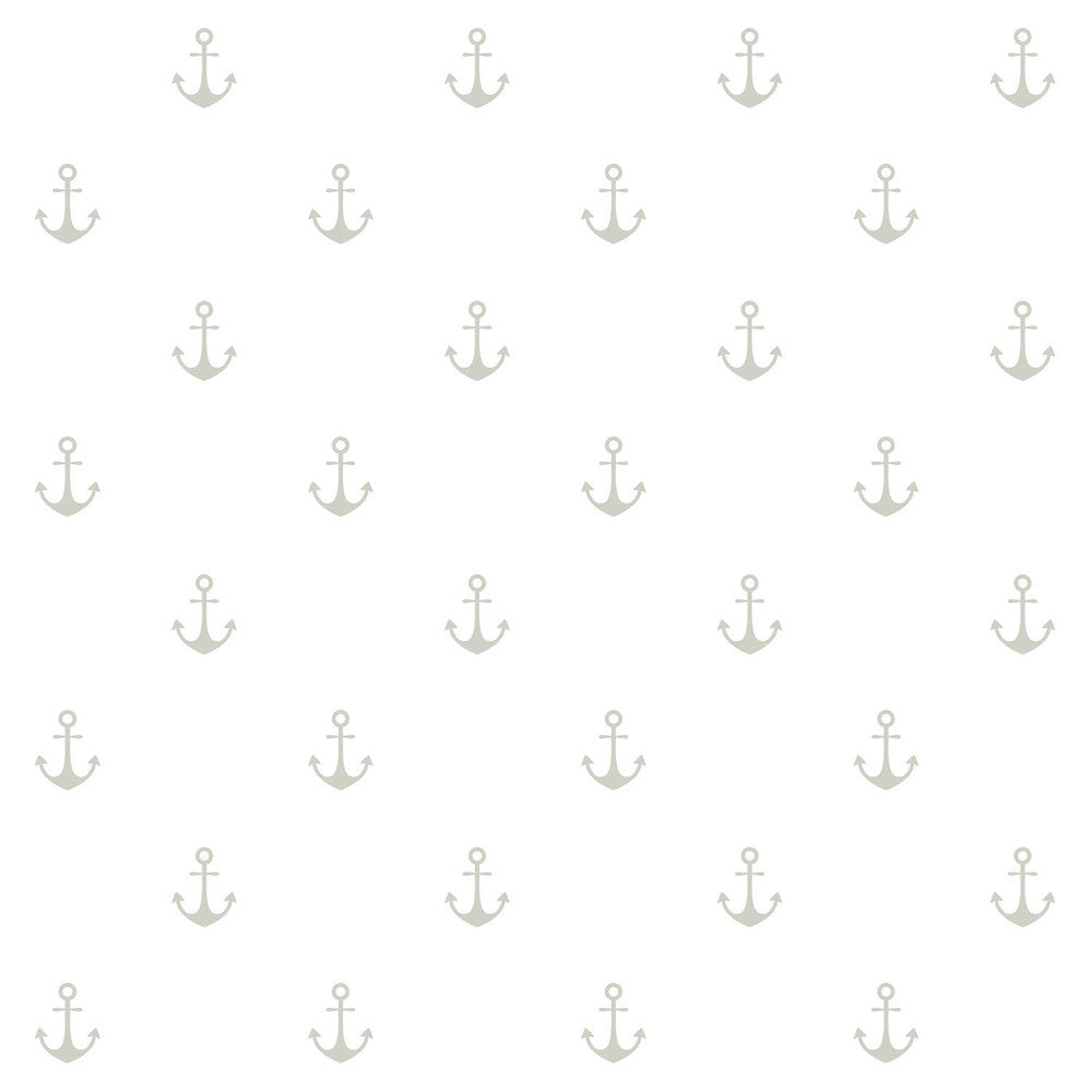 Morton Grey Anchors Wallpaper by ESTA Home Design Department Covers about 56.4 square feet 20.5-in by 33-ft long roll Unpasted 5.21 - Fabric Carolina -
