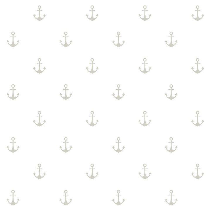 Morton Grey Anchors Wallpaper by ESTA Home Design Department Covers about 56.4 square feet 20.5-in by 33-ft long roll Unpasted 5.21 - Fabric Carolina -