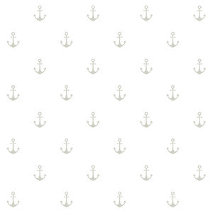 Morton Grey Anchors Wallpaper by ESTA Home