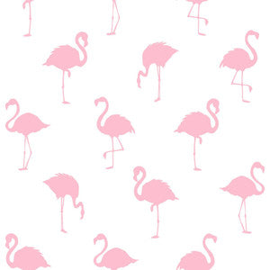 Lovett Pink Flamingo Wallpaper by ESTA Home