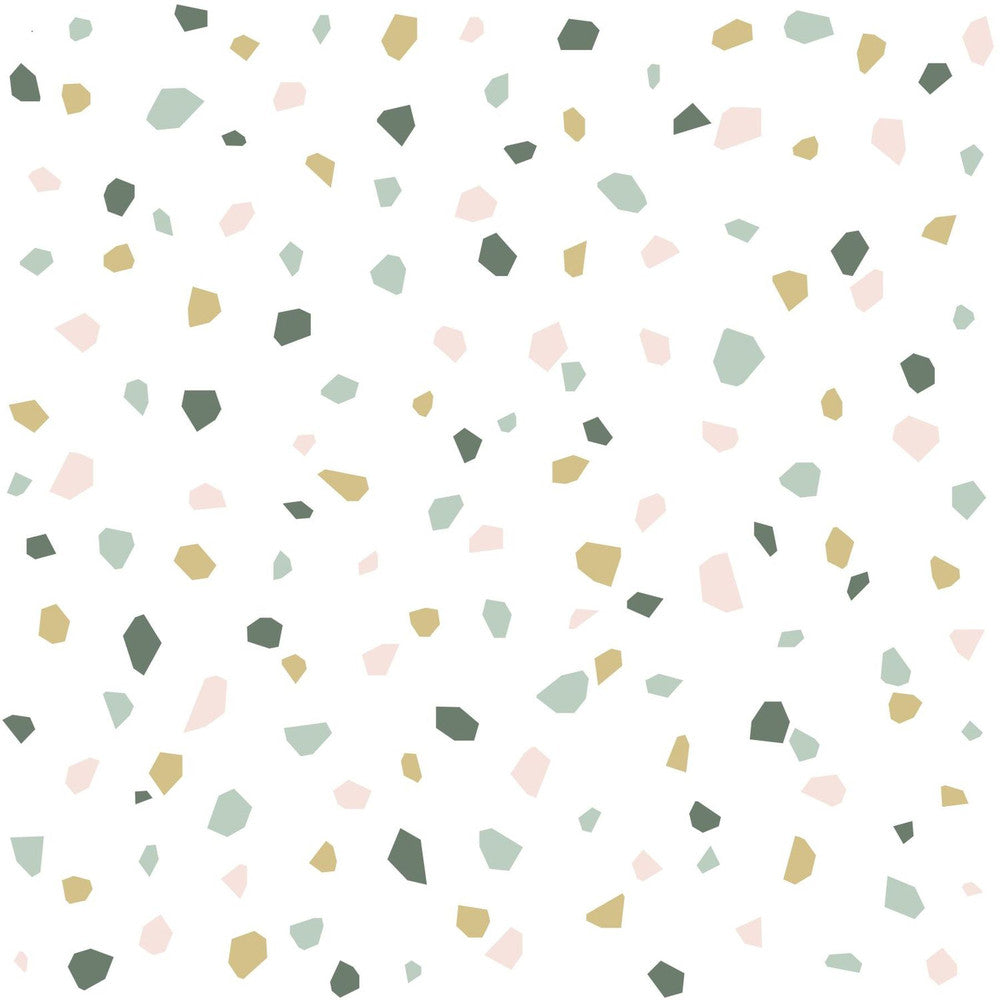 Confetti Pastel Terrazzo Wallpaper by ESTA Home Design Department Covers about 57.5 square feet 20.9-in by 33-ft long roll Unpasted 20.9 - Fabric Carolina -
