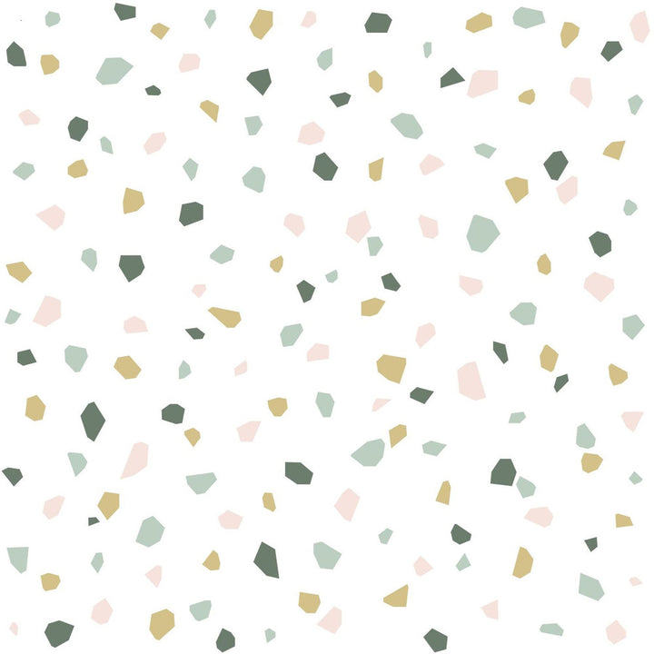 Confetti Pastel Terrazzo Wallpaper by ESTA Home Design Department Covers about 57.5 square feet 20.9-in by 33-ft long roll Unpasted 20.9 - Fabric Carolina -