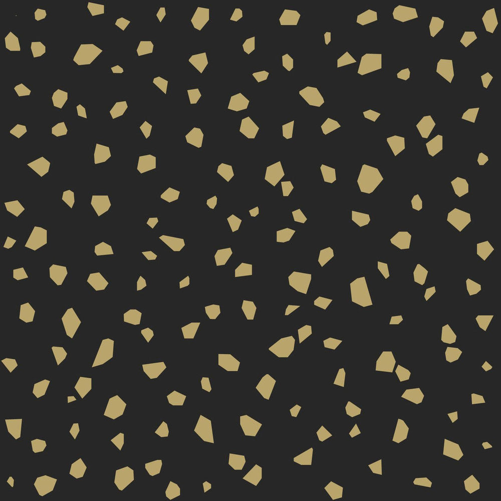 Confetti Black Terrazzo Wallpaper by ESTA Home Design Department Covers about 57.5 square feet 20.9-in by 33-ft long roll Unpasted 20.9 - Fabric Carolina -