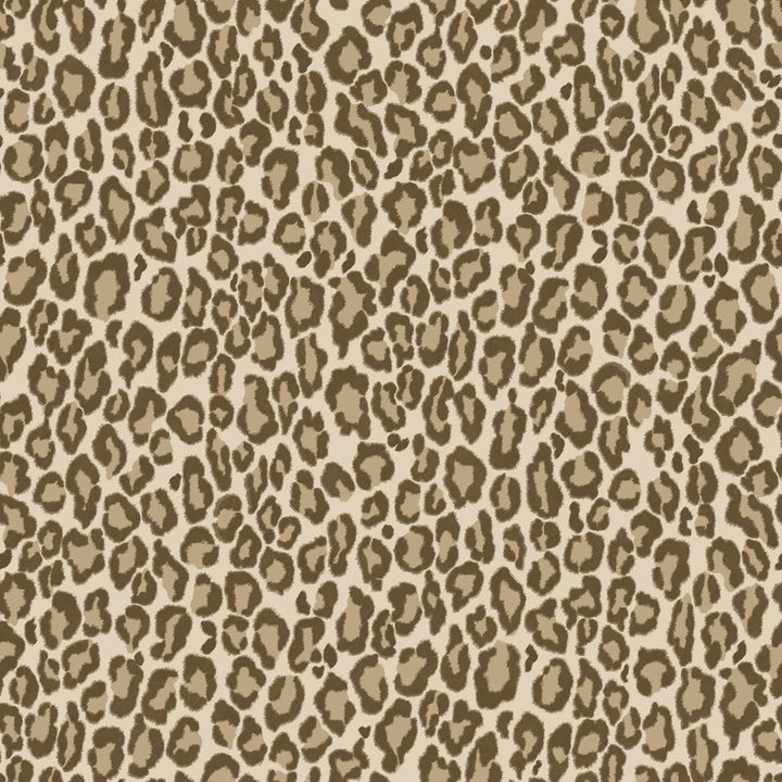 Cicely Brown Leopard Skin Wallpaper by ESTA Home Design Department Covers about 57.5 square feet 20.9-in by 33-ft long roll Unpasted 20.9 - Fabric Carolina -