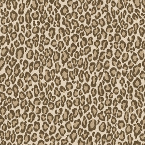 Cicely Brown Leopard Skin Wallpaper by ESTA Home