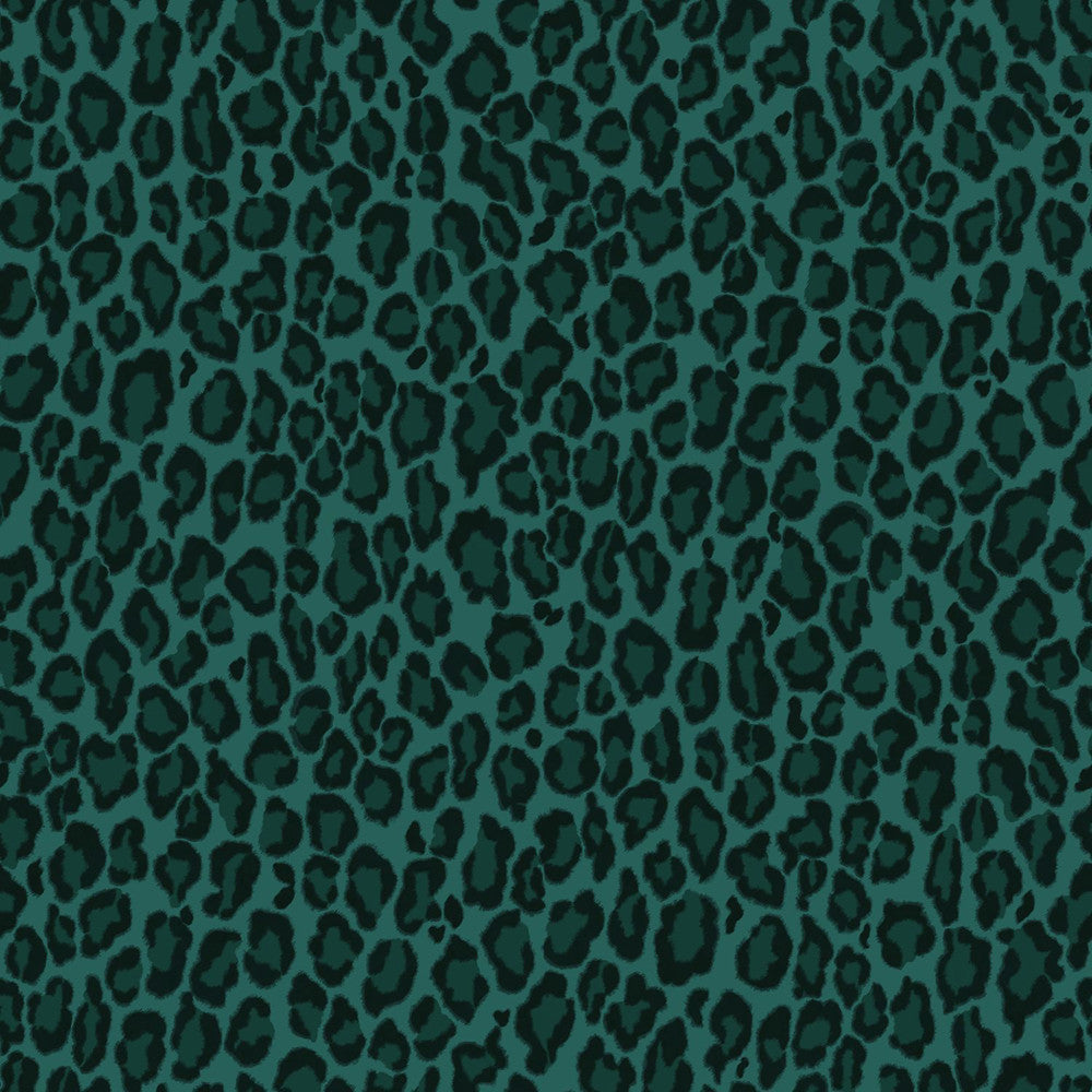 Cicely Green Leopard Skin Wallpaper by ESTA Home Design Department Covers about 57.5 square feet 20.9-in by 33-ft long roll Unpasted 20.9 - Fabric Carolina -