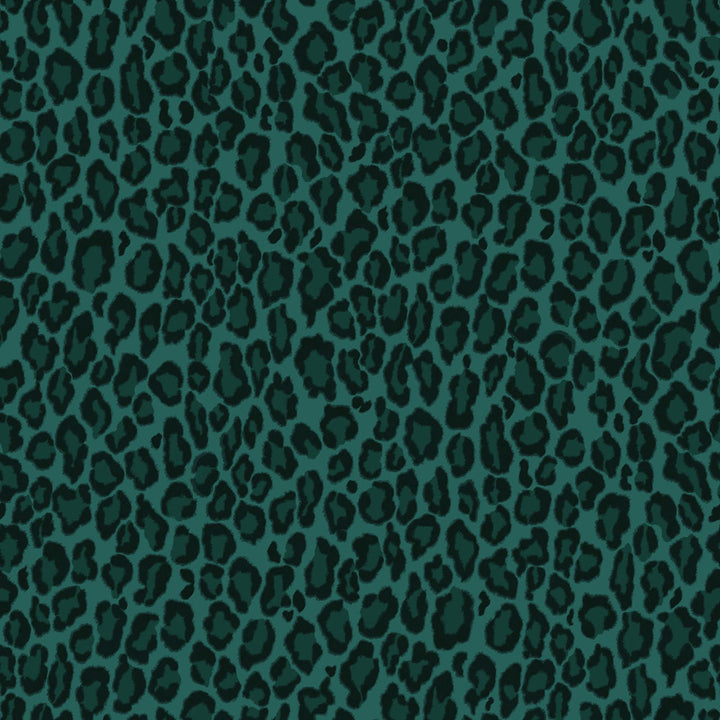 Cicely Green Leopard Skin Wallpaper by ESTA Home Design Department Covers about 57.5 square feet 20.9-in by 33-ft long roll Unpasted 20.9 - Fabric Carolina -