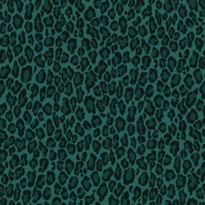 Cicely Green Leopard Skin Wallpaper by ESTA Home