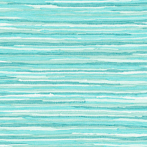 Cabana Turquoise Faux Grasscloth Wallpaper by ESTA Home