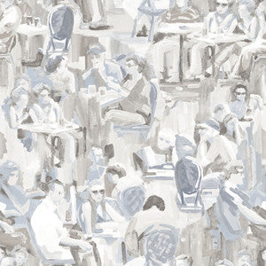 Wunderkammer Neutral Café Wallpaper by Origin
