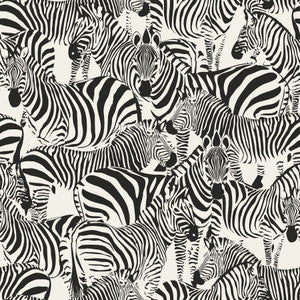 Jemima Black Zebra Wallpaper by Origin