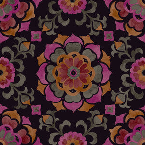Tracy Multicolor Medallion Wallpaper by Origin
