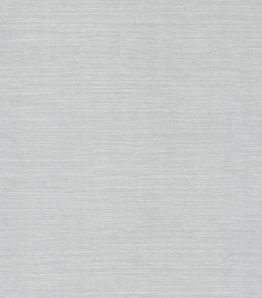 Shining Sisal Silver Metallic Wallpaper by York Wallcoverings Shimmering Finishes Covers about 57.8 square feet 21-in by 33-ft long roll Unpasted 0 - Fabric Carolina -