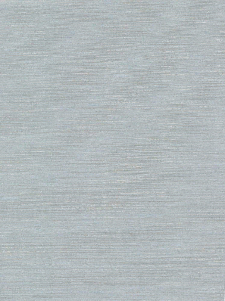 Shining Sisal Blue & Silver Wallpaper by Inspired by Color Blues II Covers about 57.8 square feet 21-in by 33-ft long roll Unpasted 0 - Fabric Carolina -