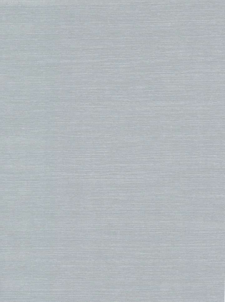 Shining Sisal Blue & Silver Wallpaper by Inspired by Color Blues II Covers about 57.8 square feet 21-in by 33-ft long roll Unpasted 0 - Fabric Carolina -