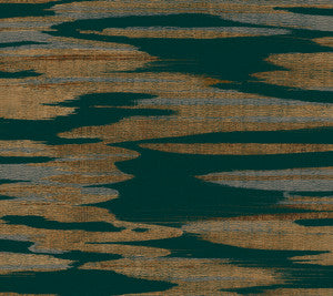 Nimbus Teal Wallpaper by Antonina Vella