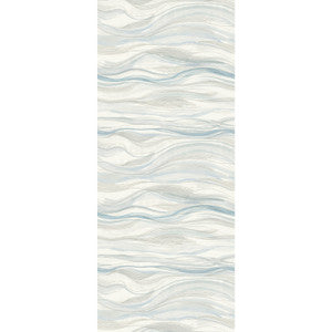 Currents Blue Wall Mural by Antonina Vella