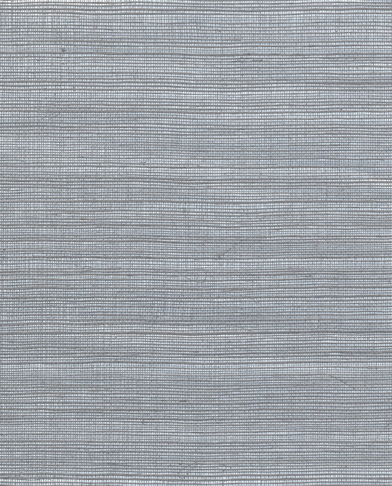 Sisal Grasscloth Silver Wallpaper by York Wallcoverings Grasscloth II Covers about 72 square feet 36-in by 24-ft long roll Unpasted 0 - Fabric Carolina -
