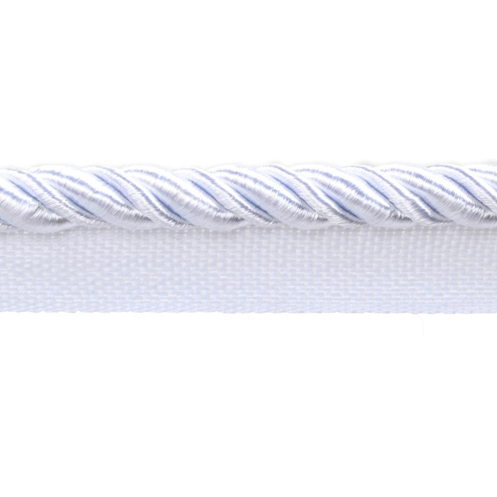 Aster Pure White by Europatex Designer Fabric Bouquet 100% Polyester 0.50 inches - Swanky Fabrics -