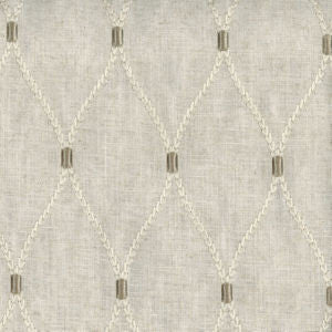 Deacon Flax 094 by Norbar Fabric 50% POLYESTER / 50% COTTON INDIA 4 1/2"V - 5"H 54 - Fabric Carolina -
