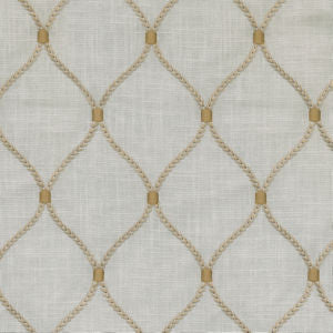 Deacon Gilded by Norbar Designer Fabric GALLERY 50% POLYESTER / 50% COTTON INDIA 4 1/2"V - 5"H 54 - Swanky Fabrics -