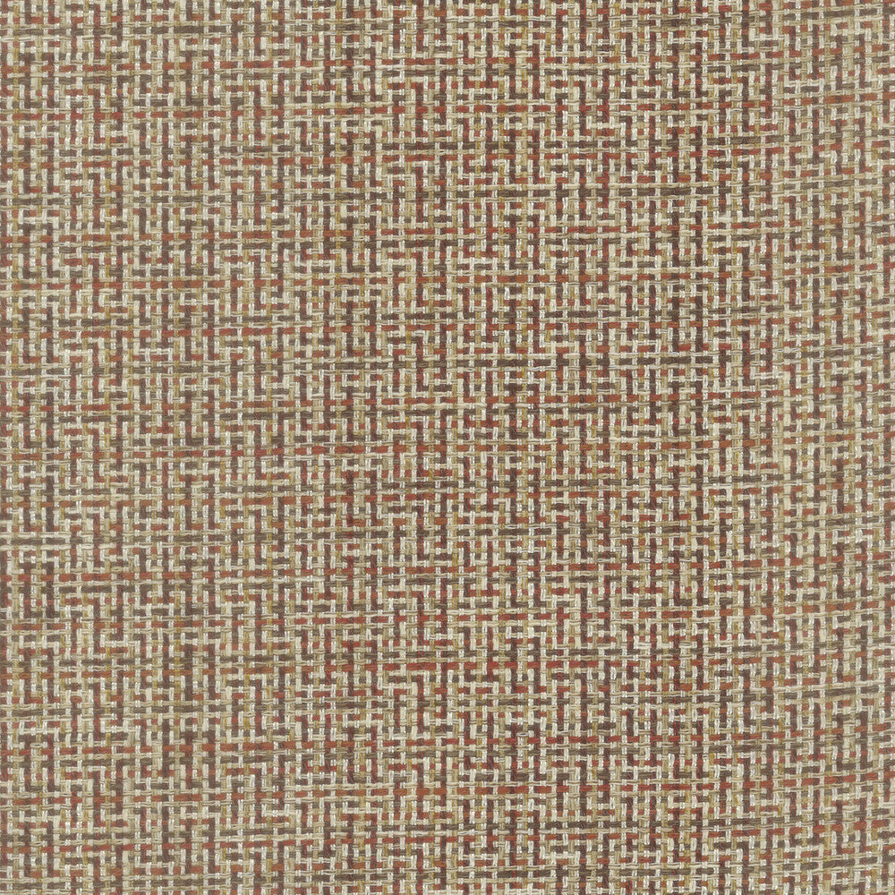 Dearborn 1 Henna by Stout Fabric Stout Fabric Dearborn 1 HennaFabric RAINBOW LIBRARY TILE/SORBET 60%POL 40%COT INDIA </p><p>Repeat: H: 0.250, V: 0.250 54 in - Fabric Carolina -