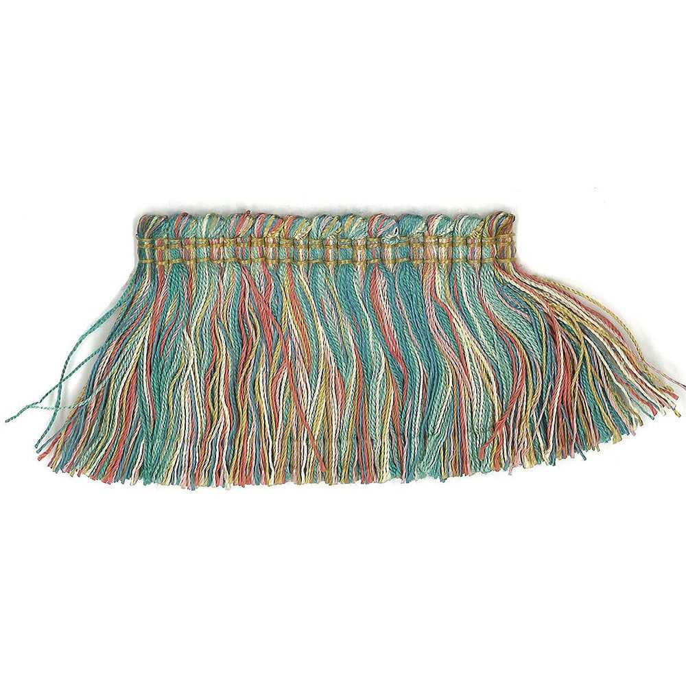 Debonair 16 Lagoon by Stout Trim ART OF DESIGN TRIM-2 BRUSH FRINGE 100%SVI CHINA Horizontal: 0 and Vertical: 0 2 in - Fabric Carolina -