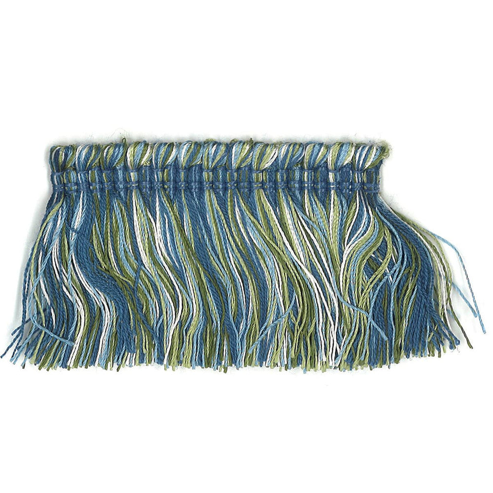 Debonair 23 Marine by Stout Trim Art Of Design Trim-2 Brush Fringe 100% Spun Viscose CHINA Horizontal: 0 and Vertical: 0 2 in - Fabric Carolina -