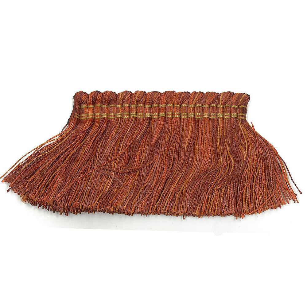 Debonair 2 Paprika by Stout Trim ART OF DESIGN TRIM-2 BRUSH FRINGE 100%SVI CHINA </p><p>Repeat: 0 2 in - Fabric Carolina -