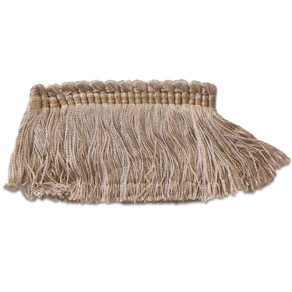 Debonair 4 Linen by Stout Trim ART OF DESIGN TRIM-2 BRUSH FRINGE 100%SVI CHINA Horizontal: 0 and Vertical: 0 2 in - Fabric Carolina -